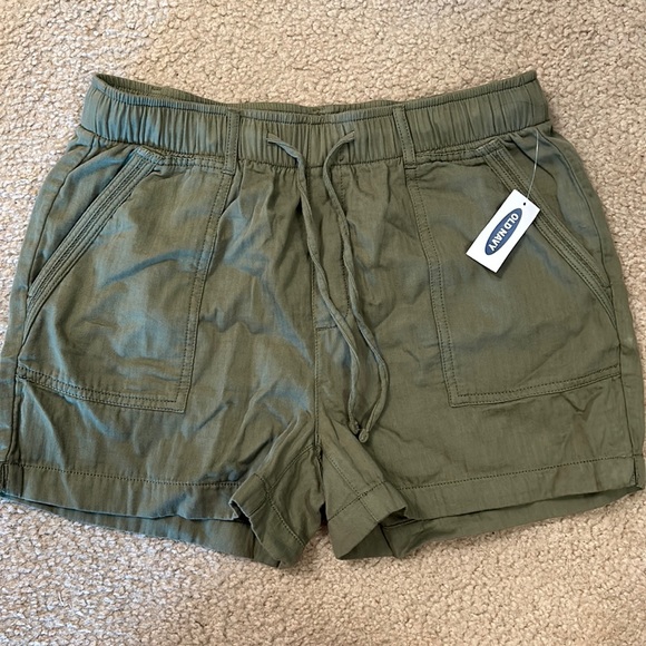 Old Navy Pants - New! Old Navy Cotton Shorts, green, size small